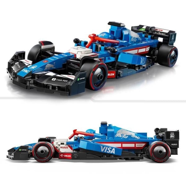 LEGO Speed Champions 77246 F1 Bil Visa Cash App RB VCARB 01 - Gåvaidé för vuxna