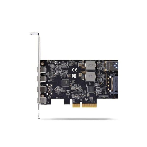 PCIe USB-kort - STARTECH.COM - 5 portar - 4x USB-C 10Gbps - 1x USB-A intern - svart