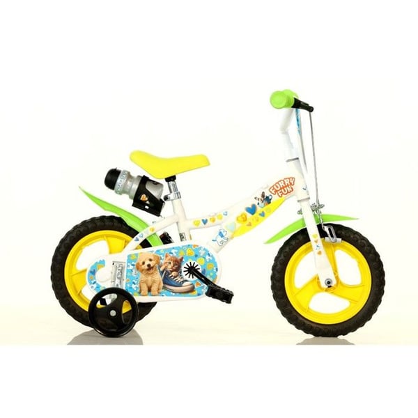 Barncykel Dino Bikes Furry Fun 12 tum Barncykel Dino Bikes Furry Fun 12 tum