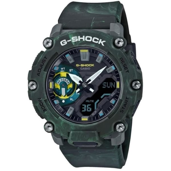 Montör - Casio - G-Shock Mystic Forest GA-2200MFR-3AE - Kvarts - Resin - Sport