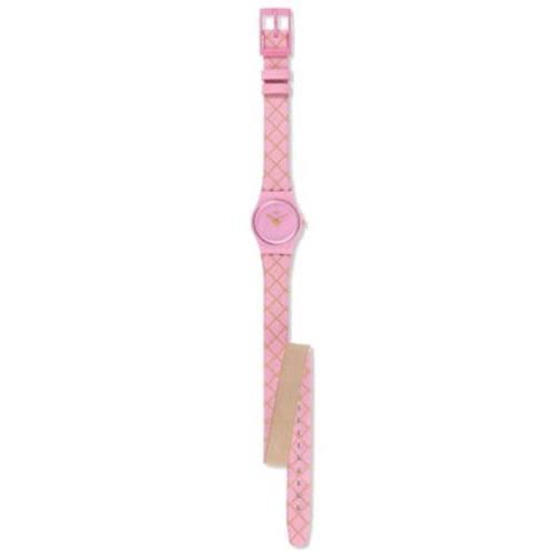 Klocka - Swatch - LP133 - Kvarts - Analog - Rosa läder