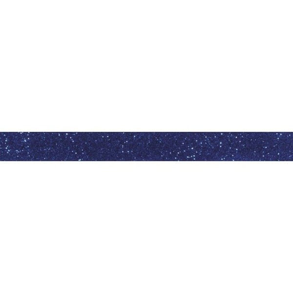Maskeringstejp paillett - Noname - 5 m x 1,5 cm - Kungablå - Lätt att riva - Avtagbar