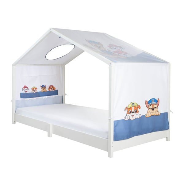 Sänglakan Cabane - ROBA - Pat’Patrouille - 90 x 200 cm - 2 Förvaringsfickor - Takfönster
