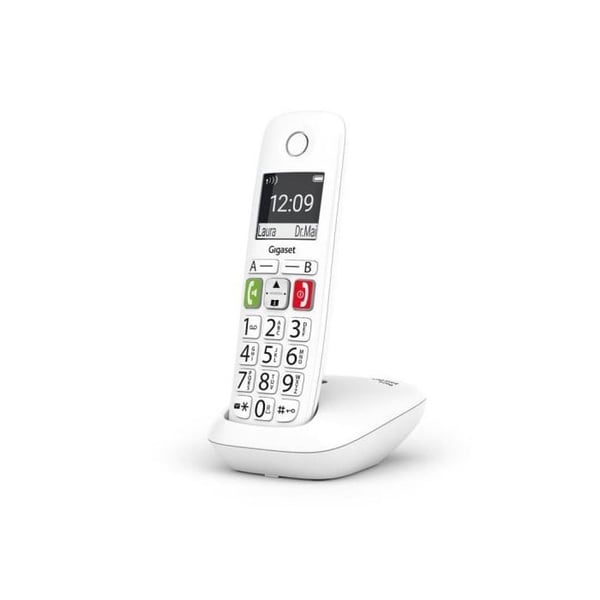 Trådlös telefon - GIGASET - E290 - Vit - 4 handsets - H handsfree