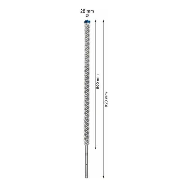 Borren SDS-Max 8X BOSCH Expert 28 x 800/920 mm - Karbidspets, betongborrning