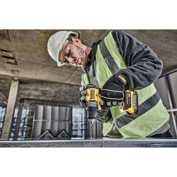 18V XR BRUSHLESS bore-/skruemaskine (uden batteri eller oplader) + T-STAK kasse - DEWALT - DCD800NT-XJ