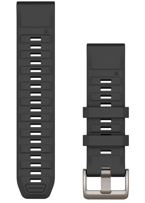 Armband till Klocka - GARMIN - 010-13392-07 - Silikon - Antracit - Unisex
