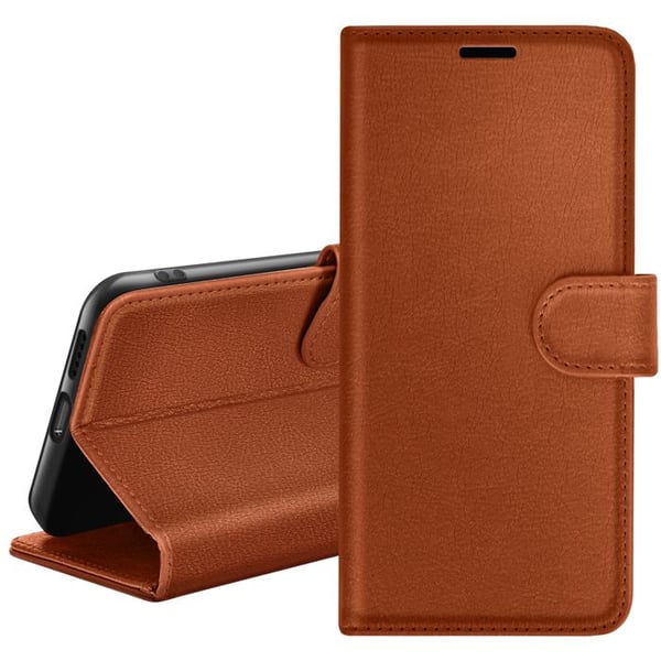 Plånboksfodral för Xiaomi Redmi Note 12 4G med Stativ och Dragflik Zanaé Brun