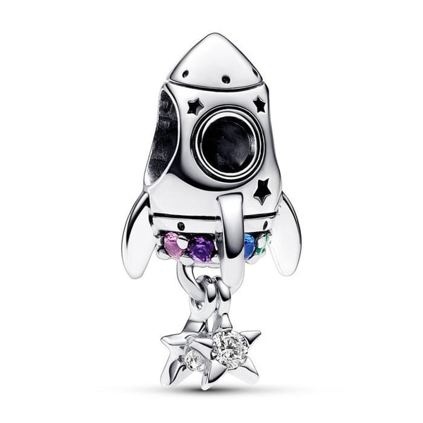 Pendentiv för Kvinna - PANDORA - 792831C01 - Fin Silver 925/1000 - Zirkonia - Kristall