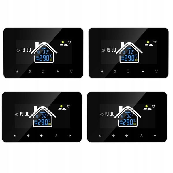 Intelligent Wi-Fi-termostat - ARHATREYA - 16A - Elvärmegolv - Röststyrning