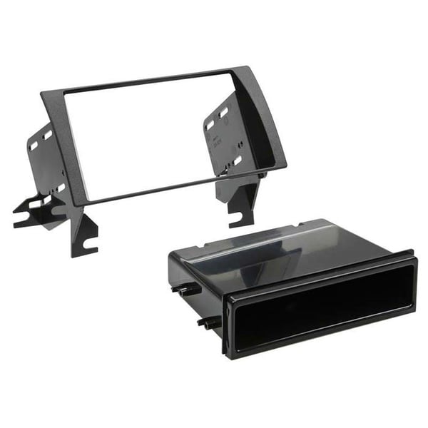 2-DIN-fasadtillbehör med förvaringsfack för Toyota Camry 2001 - 2006