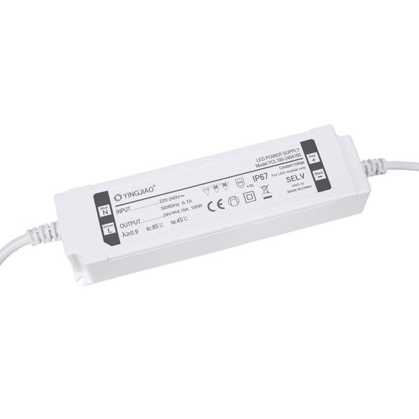 Yingjiao Switching power supply - enkel utgång - 100 W - 24 V - 4,2 A