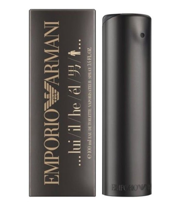 EMPORIO ARMANI HE/EL eau de toilette 100 ml spray.