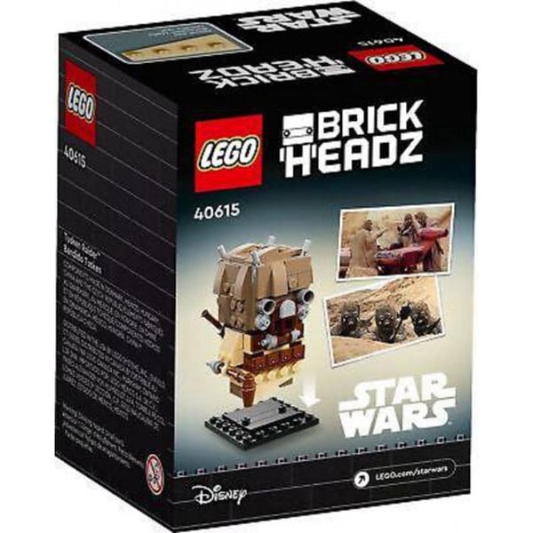 Figur - LEGO - BrickHeadz Tusken Raider Lot 40615 - 150 delar - Star Wars - Att montera själv