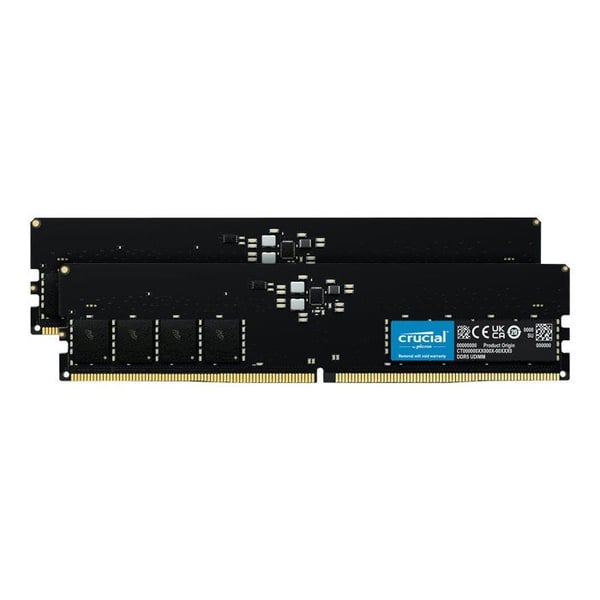Minnessats - Crucial - DDR5 - 32 GB: 2 x 16 GB - 5600 MHz / PC5-44800