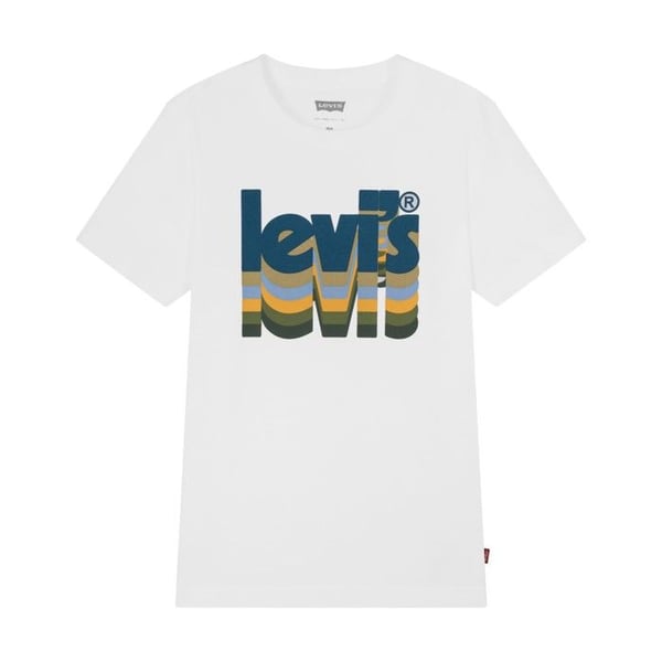 LEVIS SPORTS T-SHIRT LEVIS T-SHIRT. BIANCO Bianco 16 år