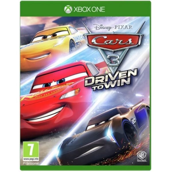 Videospel - Disney Pixar - Cars 3 Driven to Win - 20 anpassningsbara karaktärer - 20 banor - För vuxna