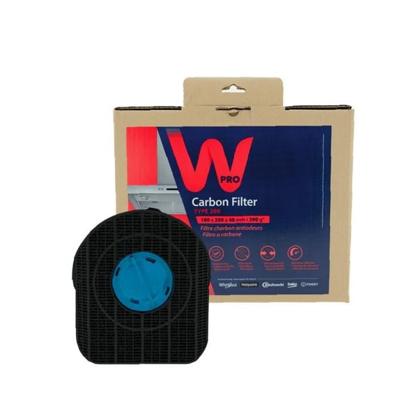 Kolfilter - W-PRO - DKF42 - Vit - 0.8kg