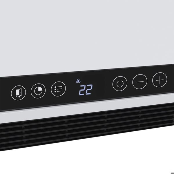 Vægmonteret keramisk varmelegeme - TRISTAR - KA-5210 - 2000 W - Programmerbar - Fjernbetjening inkluderet