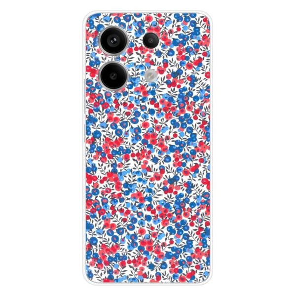 Tryckt silikonfodral kompatibelt Xiaomi Redmi Note 13 Pro 5G Liberty Wiltshire Blue