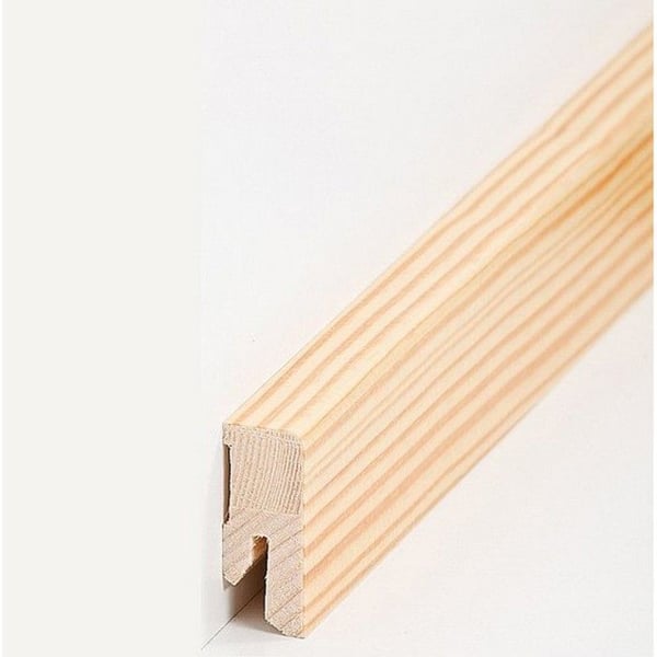 PROVISTON Fanerad träsockel 16 x 40 x 2500 mm Furu 62,5 meter | 25 stycken