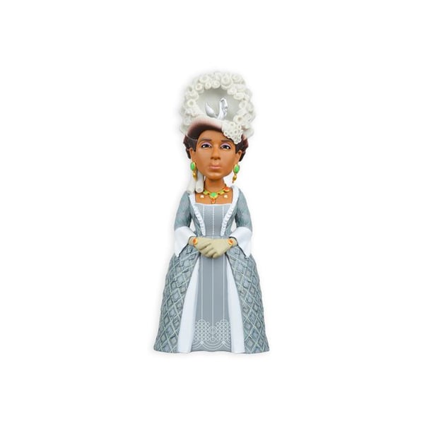 Figur - MINIX - Bridgerton - Drottning Charlotte - PVC - 12 cm - Under officiell licens