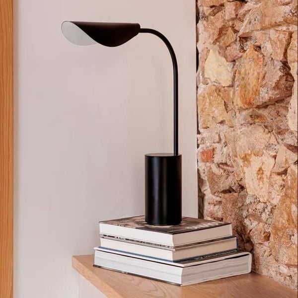 Bordslampa - Faro - LIGGERA - Matt svart - Stål - IP20 - G9