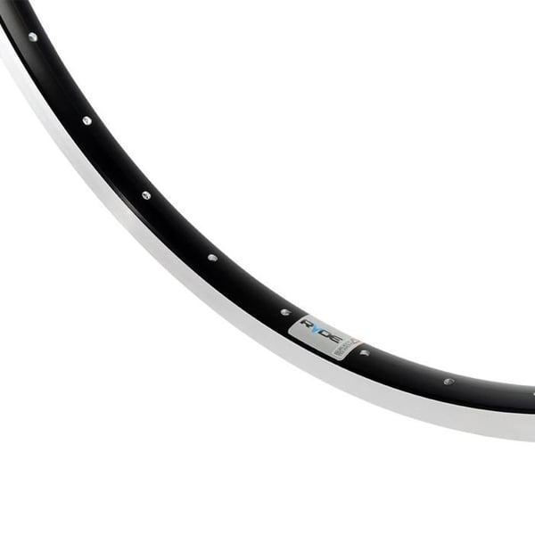 Fälg cykel aluminium - Ryde - Andra 30 - 26 tum - 559x19C - 36 hål - Dubbelvägg - Vikt 740g - Max belastning 130 kg