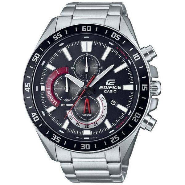 CASIO - Klocka i rostfritt stål - EDIFICE - Grå