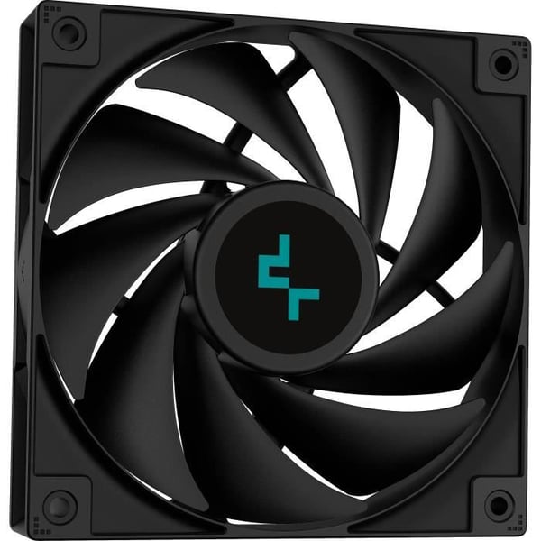 DEEPCOOL - LS520S Zero Dark - Vattenkylande AIO CPU - 2x120 mm - Svart