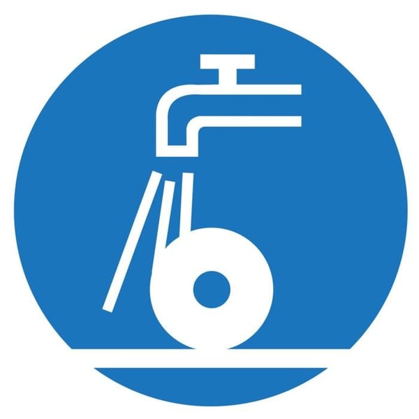 Segmentoitu timanttilevy - LEMAN - 55125 - D. 125 mm - Holkki 22.23 mm - 10 mm segmentin korkeus