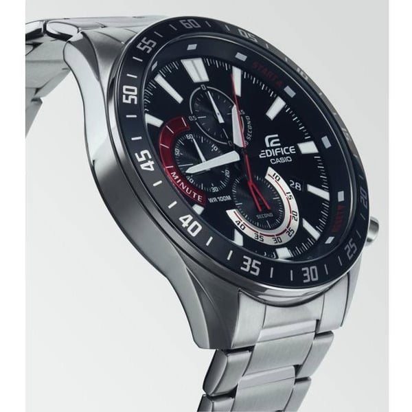 CASIO - Klocka i rostfritt stål - EDIFICE - Grå