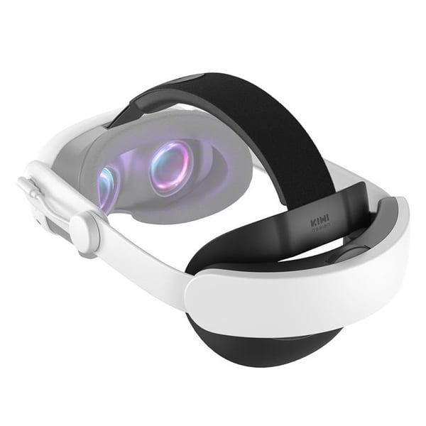 Huvudband - KIWI design - K4 Boost - Kompatibel med Meta Quest 3/3S - DualBoost-laddning - Färg Vit