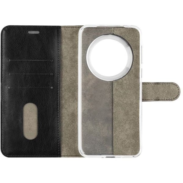 Mobiltelefonetui - FIXED - Honor Magic 7 Pro - Syntetiskt läder - Flip - Svart