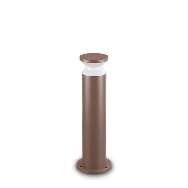 Utomhuslampa - IDEAL LUX - TORRE PT1 - H60 cm - Pulverlackerad aluminium - Opal diffusor med bländskydd