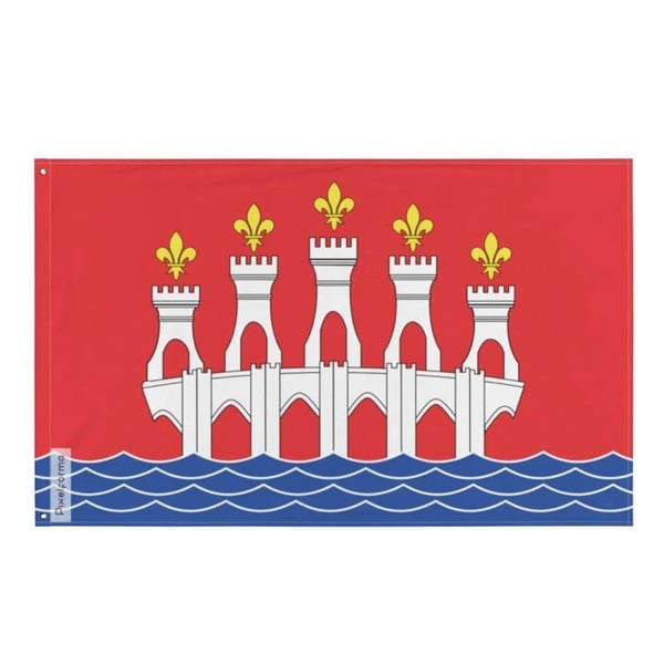 Flagga Lot – 60 x 90 cm – Hållbar Polyester – 2 Metallöglor – Inomhus / Utomhus – Pixelforma