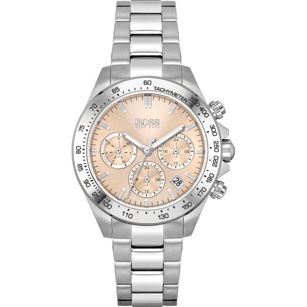 Hugo Boss – Damklocka – Quartz – Multiurtavlor – Silverband i rostfritt stål – 1502615