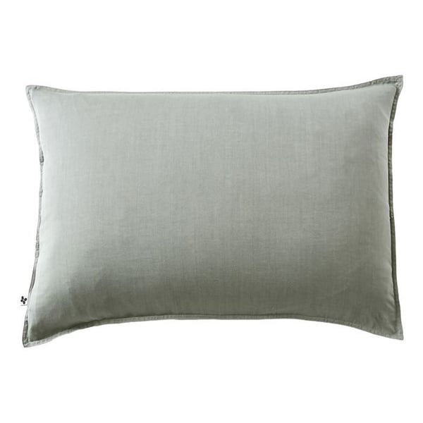 Kuddfodral "Lysandre" alla dimensioner "Lyocel" Fjärilseffekt - Lysandre Granit - Kuddfodral 50 x 70 cm