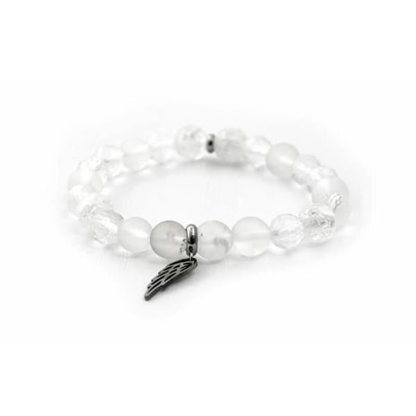 Armband - Beneto Crystal Bead Mink103/17 - Kvinna - Kristall - Färg Brun