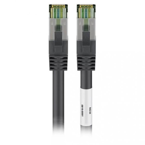Cabo RJ45 Cat 8.1 - NO NAME - 7,5 m - S/FTP - Skärmad - Svart