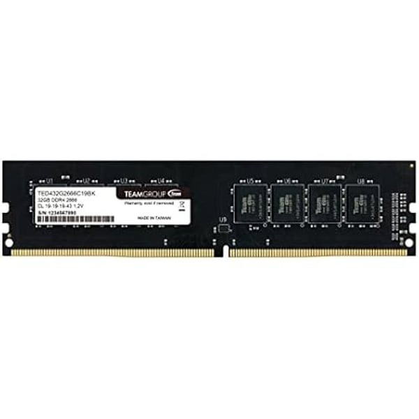 RAM-minne - TEAMGROUP - Team Elite - 32 GB - DDR4 - DIMM 288-PIN - Icke buffrad RAM-minne - TEAMGROUP - Team Elite - 32 GB - DDR4 - DIMM 288-PIN - Icke buffrad