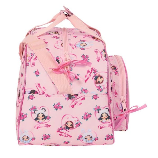 Barnryggsäck - safta - 40x23x24 cm - Rosa - Polyester - Dragkedja - Justerbara axelremmar - 1 fack