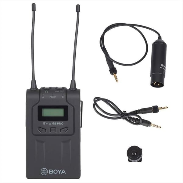 Trådlös mottagare Boya By Rx8 Pro