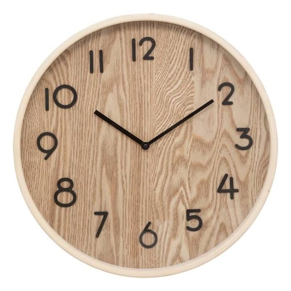 Ur "Ivana" beige D38cm - Atmosphera Indretningsdesigner Ur "Ivana" beige D38cm - Atmosphera Indretningsdesigner