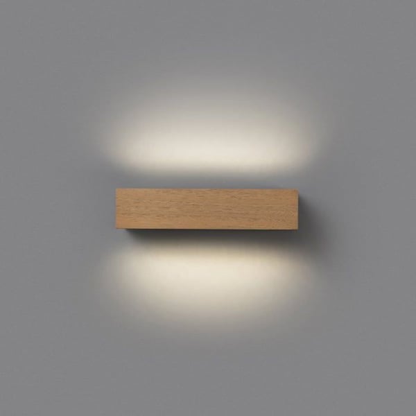 Utomhusvägglampa - Faro - DORO-13 - Teak - Integrerad LED - IP65