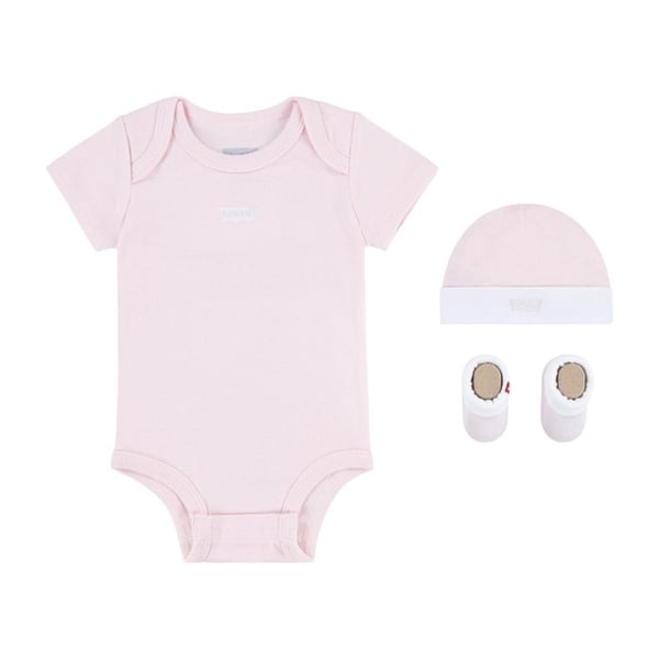 Coffret Boot Bonnet och Body - Rosa
