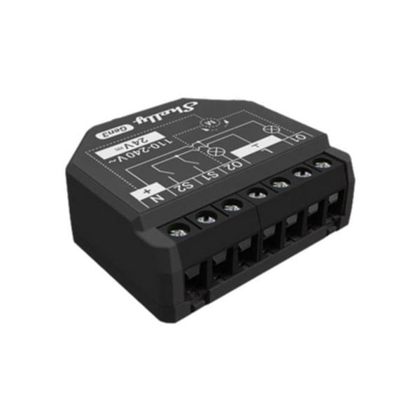 Shelly 2PM Gen3 Automatiseringsmodul