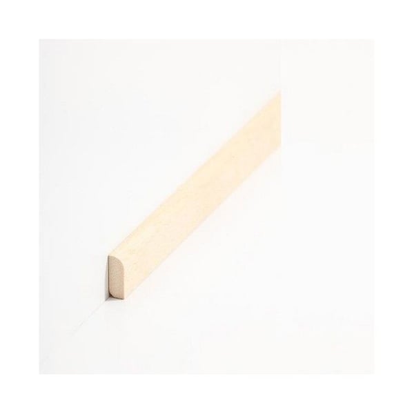 Plinth Graz massivt trä 8 x 22 x 2000 mm Naturlig Abachi Plinth av PROVISTON