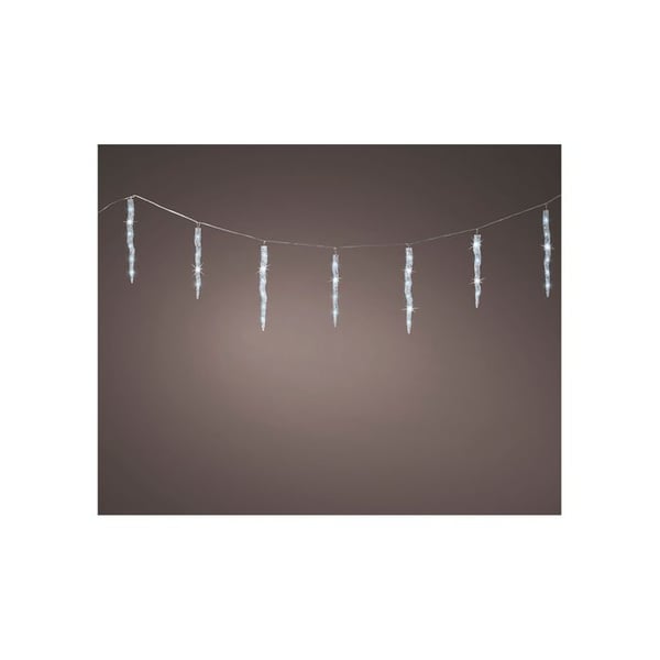 Kopplingsbara Blinkande Utomhus Ljusbitar med Kall Ljus 60 Led 3,6 M