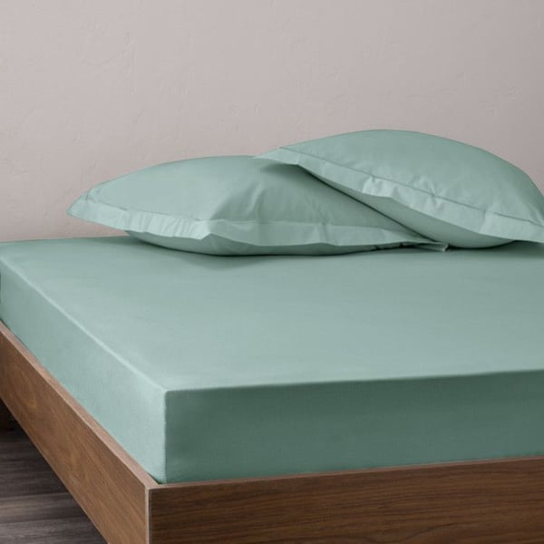 "Julian" percale påslakan med 35 cm keps alla storlekar Pure Cotton - Julian Céladon - 160 x 200 cm 35 cm keps "Julian" percale påslakan med 35 cm keps alla storlekar Pure Cotton - Julian Céladon - 160 x 200 cm 35 cm keps